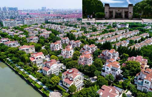 上海君临天下别墅区